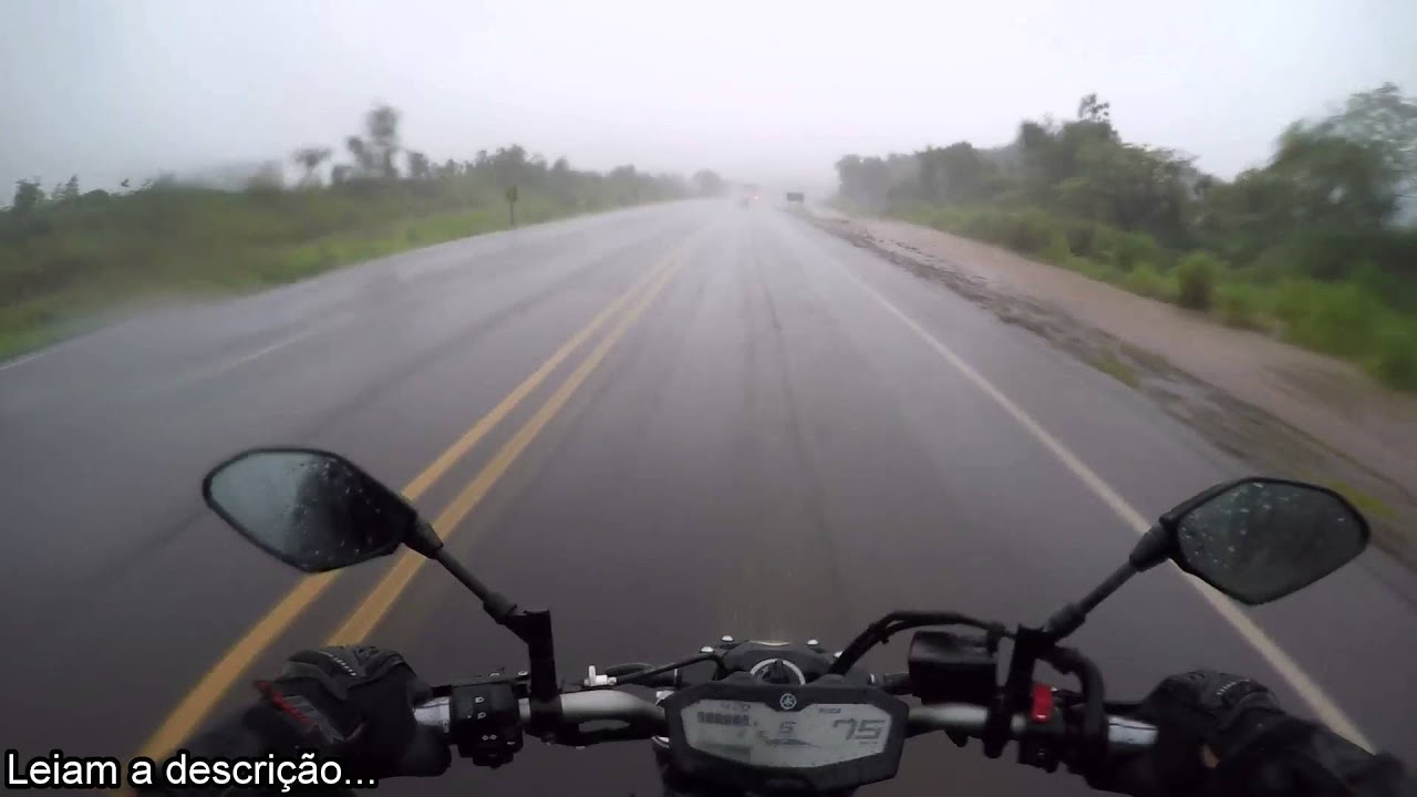 Yamaha MT-07 ABS | Chuva FORTE, mas escutando Rock n' Roll dos Sr. Infame !!!