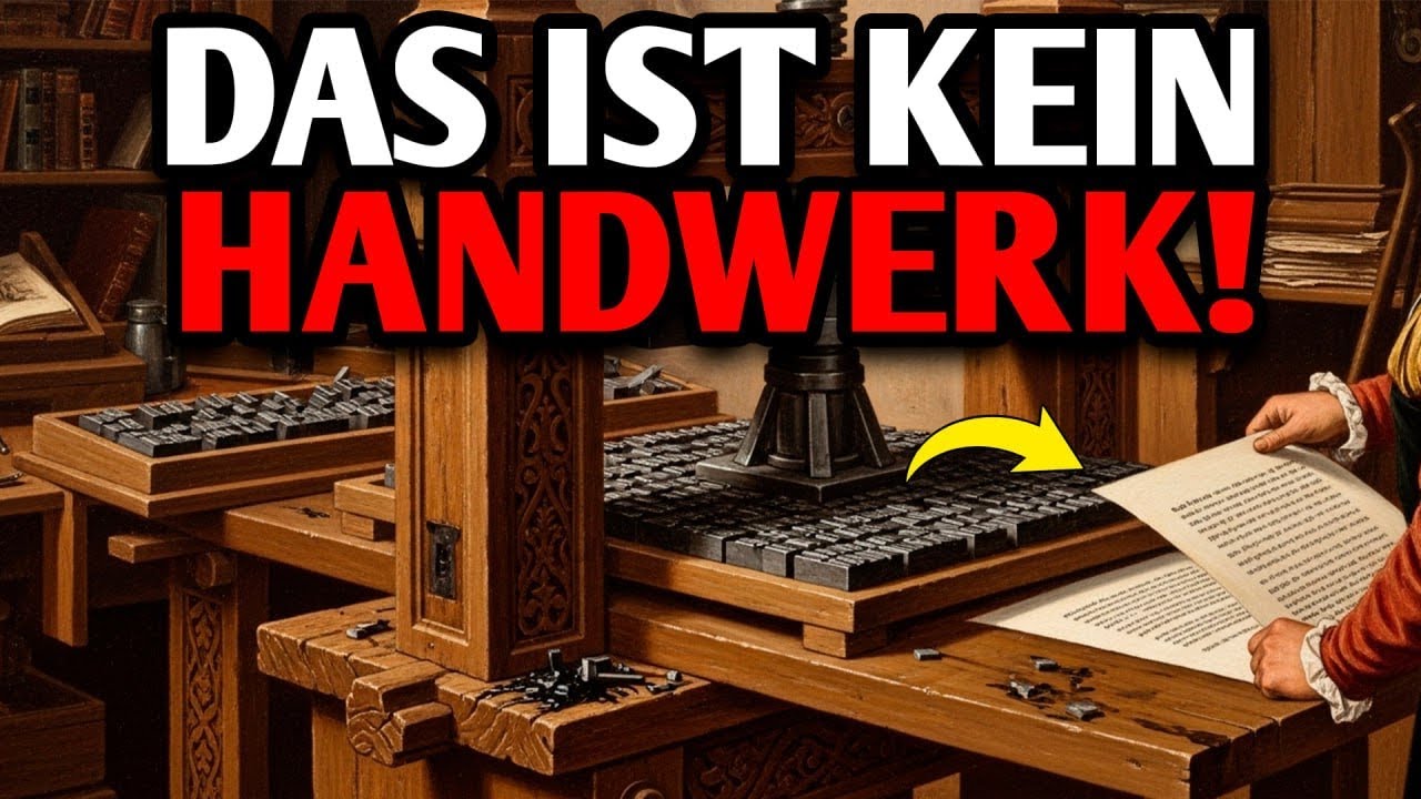 DIE GUTENBERG-LÜGE: WIE WURDEN DIESE BÜCHER WIRKLICH GEMACHT?