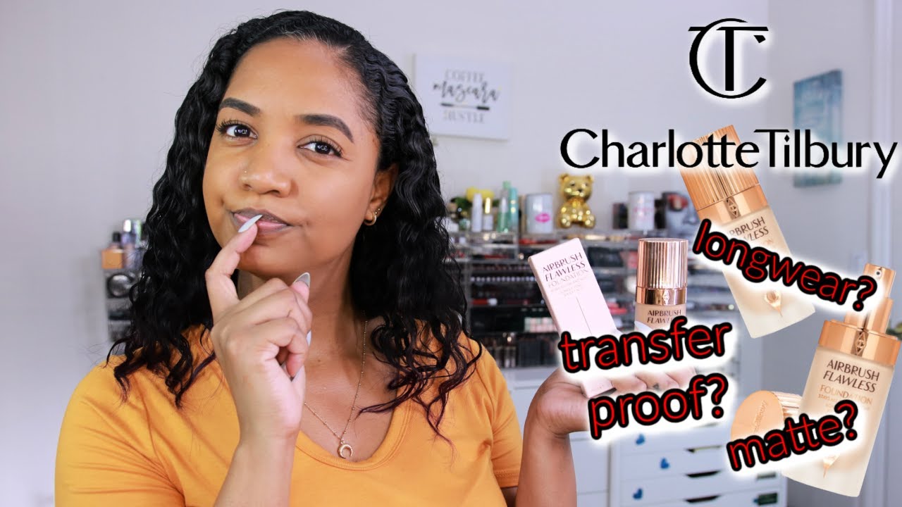 Charlotte Tilbury Airbrush Flawless Longwear Foundation | BUT DOES IT WORK for OILY SKIN??!!