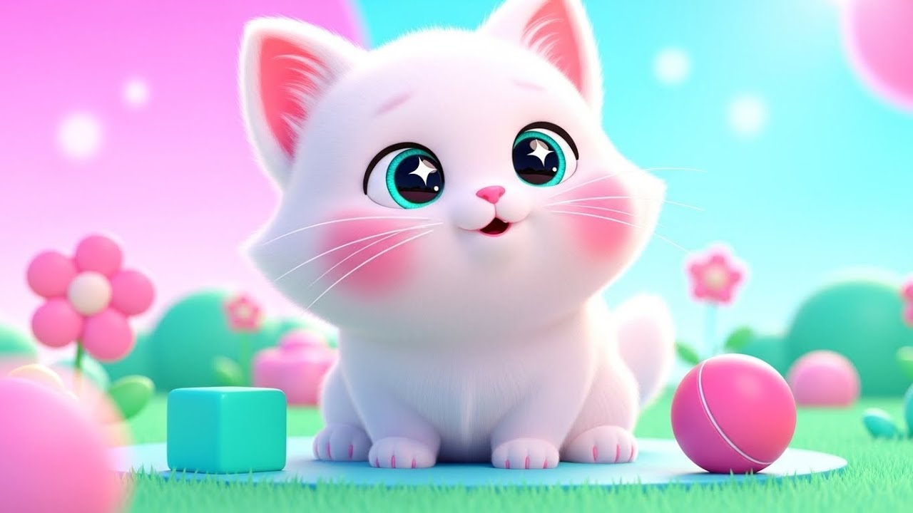 A Talking Kitten Adventure 🐱✨ Learning Sounds for the First Time