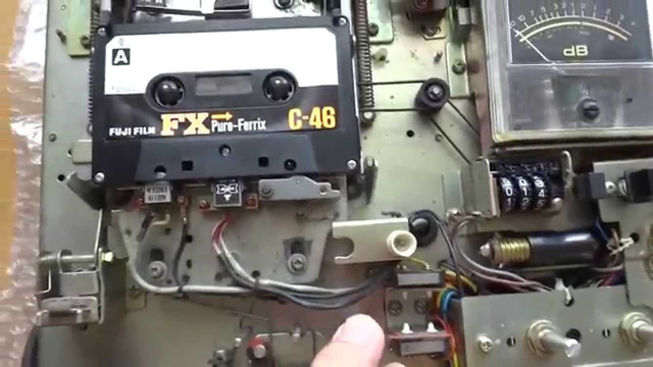 Technics カセットデッキ RS-275U 修理レポート