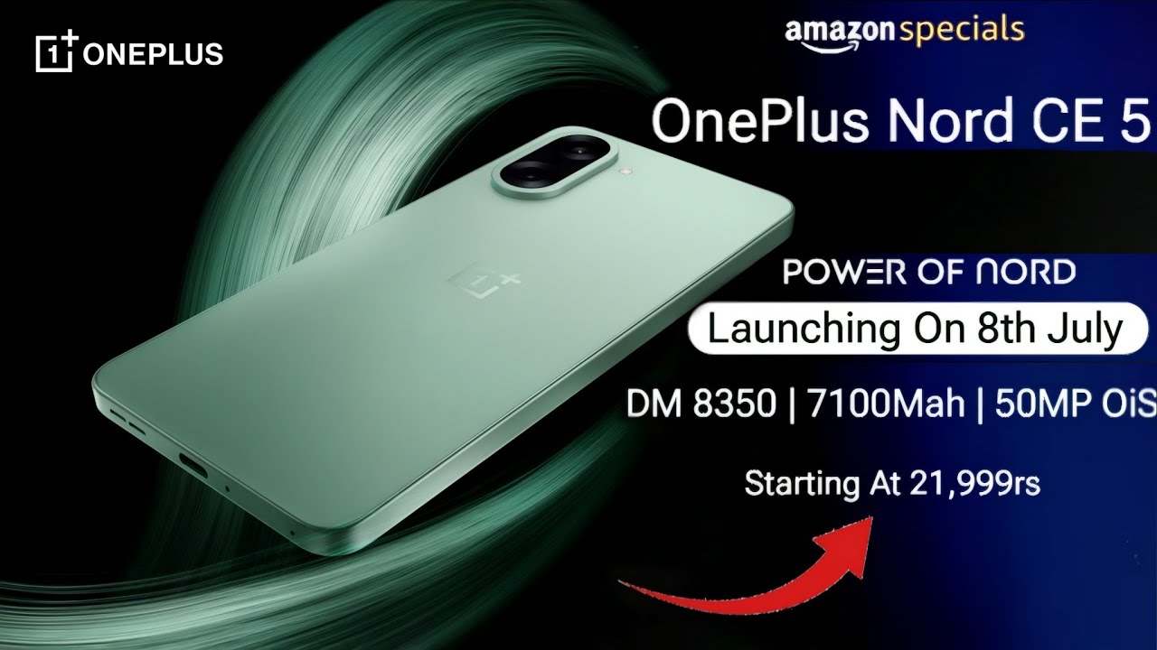 OnePlus Nord CE 5 India Launch and Price | OnePlus Nord CE 5 Specifications| 🔋7100😲