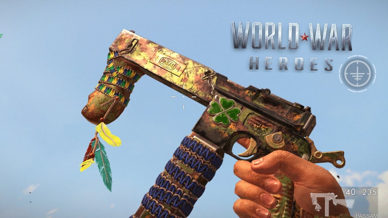 NOVO RIFLE DE ASSALTO SÓ QUE BRASILEIRO 𝑷𝑨𝑺𝑺𝑨𝑴 🇧🇷🪖🔫 gameplay World War Heroes 🔥