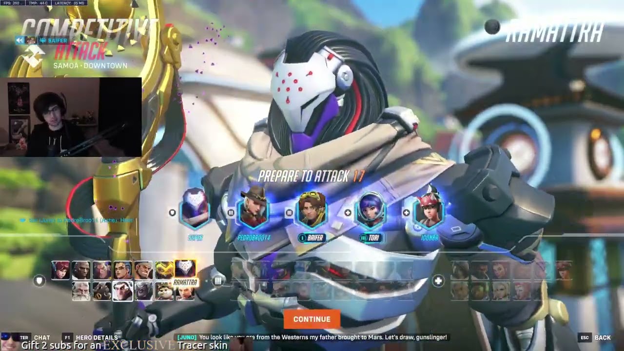 RAMATTRA PERKS - 40 ELIMS - SUPER GAMEPLAY - OVERWATCH 2 SEASON 15