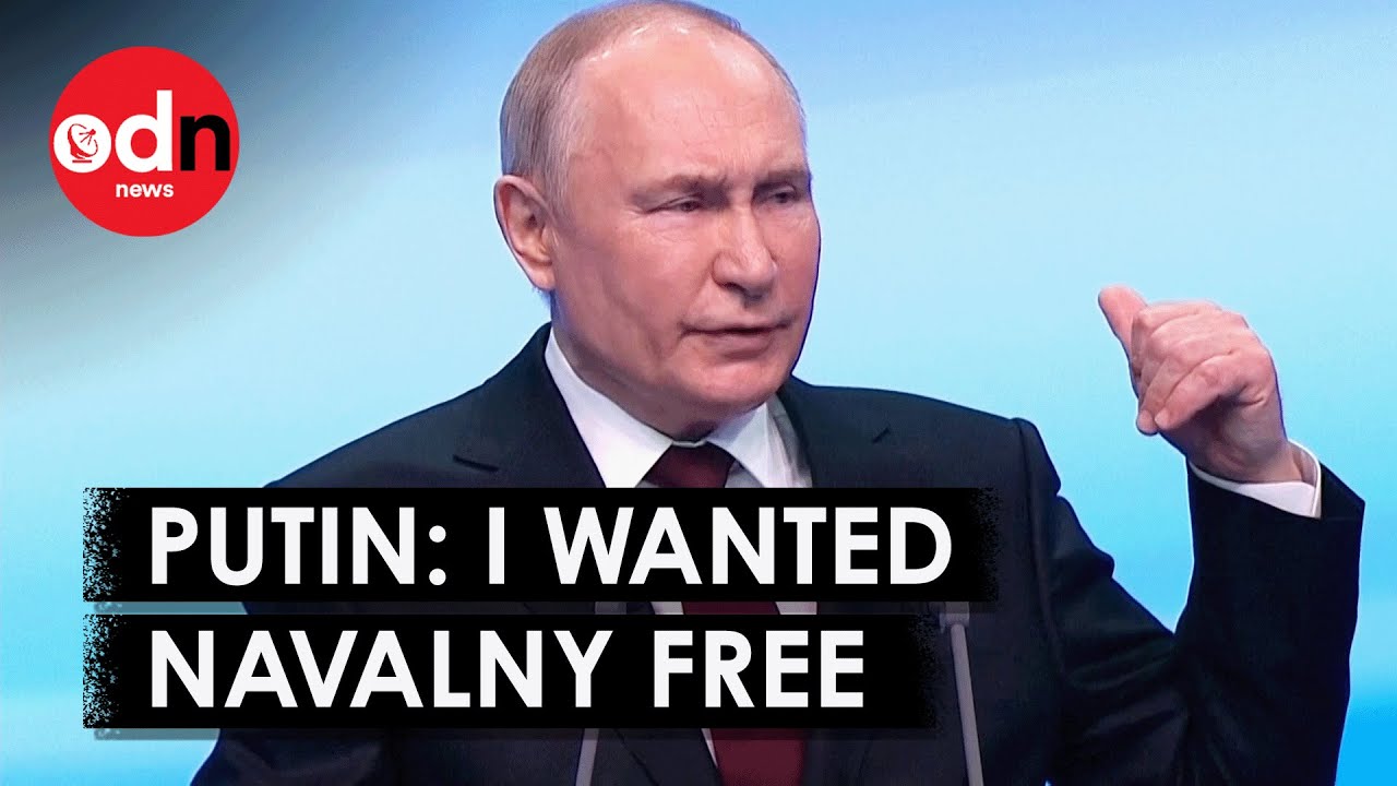 Putin Claims He Wanted Navalny Released in Election Victory Speech