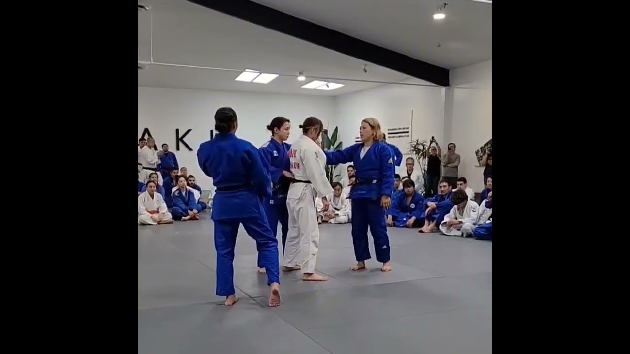 Christa Deguchi, Natsumi Tsunoda and Megumi Horikawa at the Nanka Labor Day Camp 2025