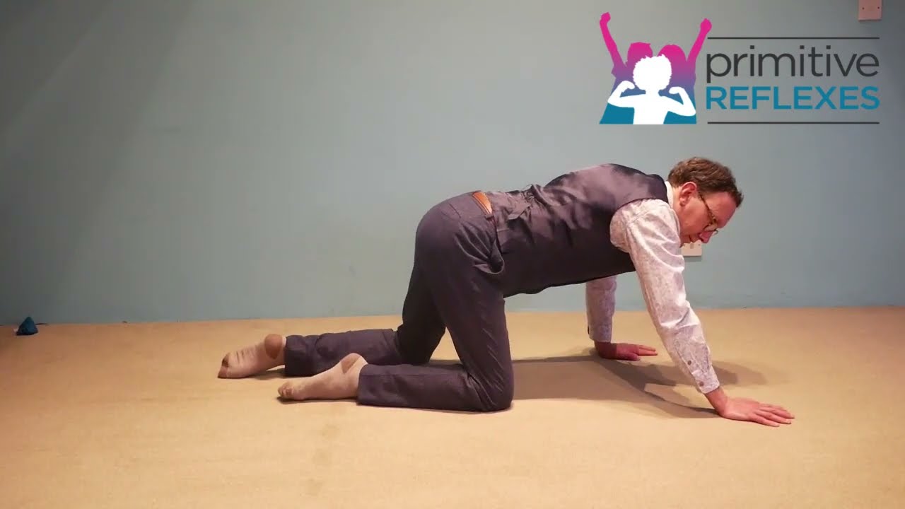 Ampibian Reflex Exercise Tier 3 All Four Crawling Single Limb