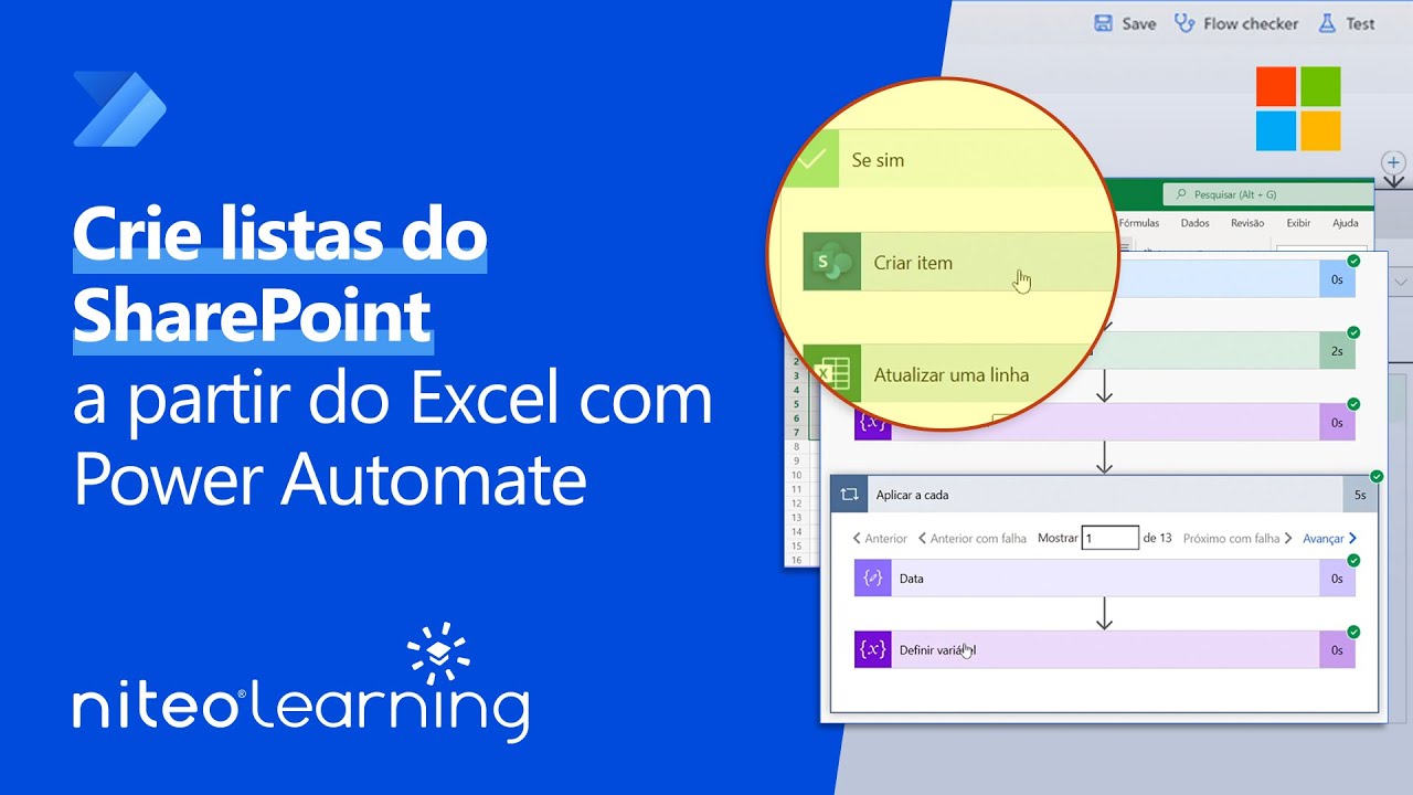 Como criar LISTAS DO SHAREPOINT a partir do EXCEL
