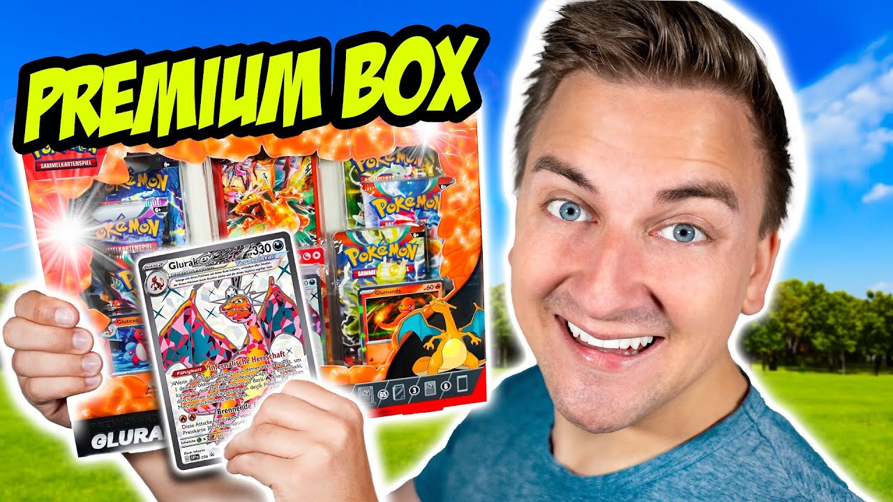 WIRKLICH SO GUT? 😱 Die NEUE Glurak EX Premium Kollektion | Pokémon Booster Opening