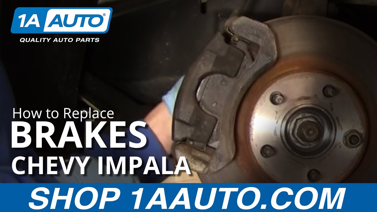 How to Replace Brake Kit 00-05 Chevy Impala
