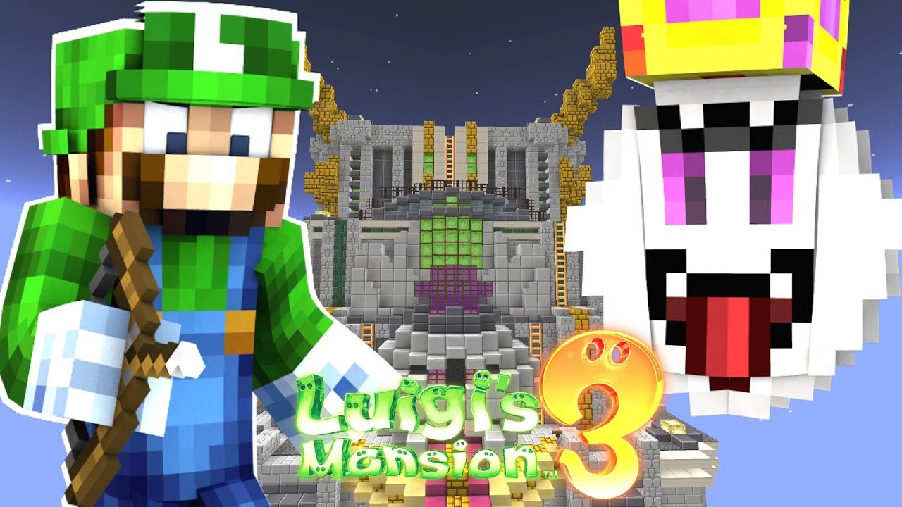 Minecraft Luigi's Mansion 3 - LUIGI VS KING BOO FINALE! [84]