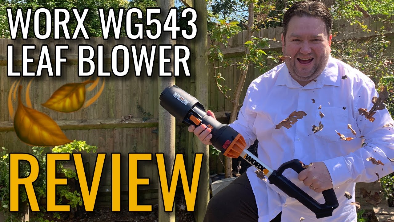 Обзор воздуходувки Worx Leaf Blower — WG543