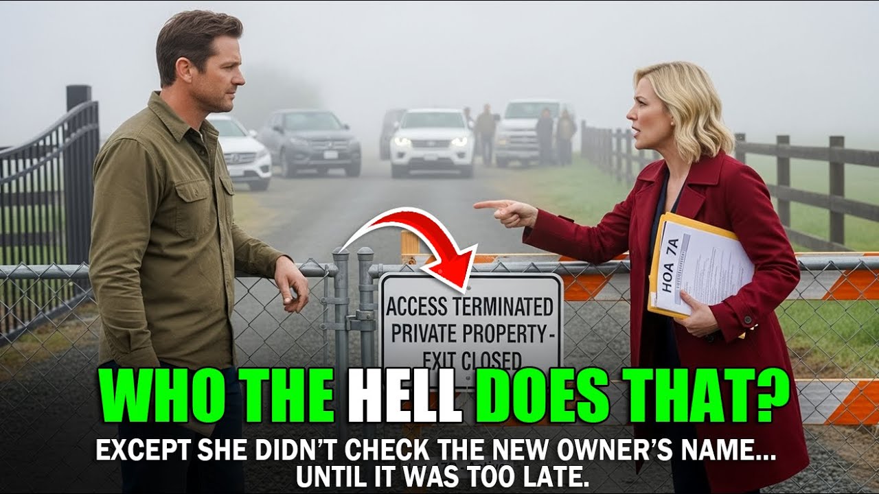 She SLAMMED a GATE on My Ranch — So I BOUGHT the Lot Behind It and BLOCKED Their ONLY ESCAPE!