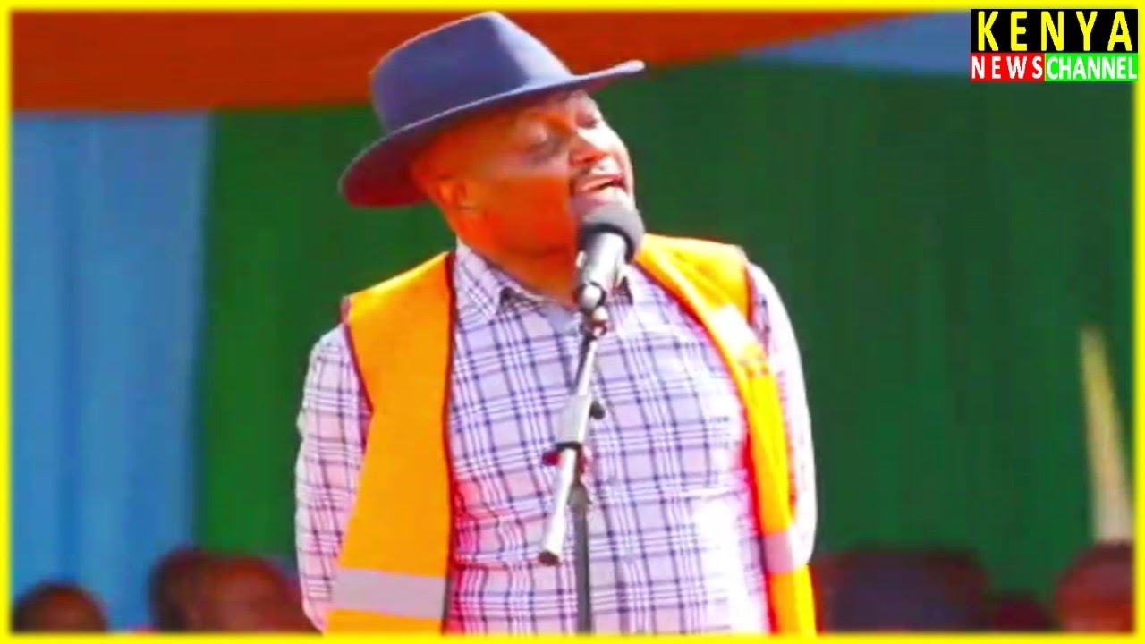 'MTUMIE KICHWA, GACHAGUA AKIKUJA ANAWAACHIA NINI' Moses Kuria speech in Embu Boda Forum with Kindiki