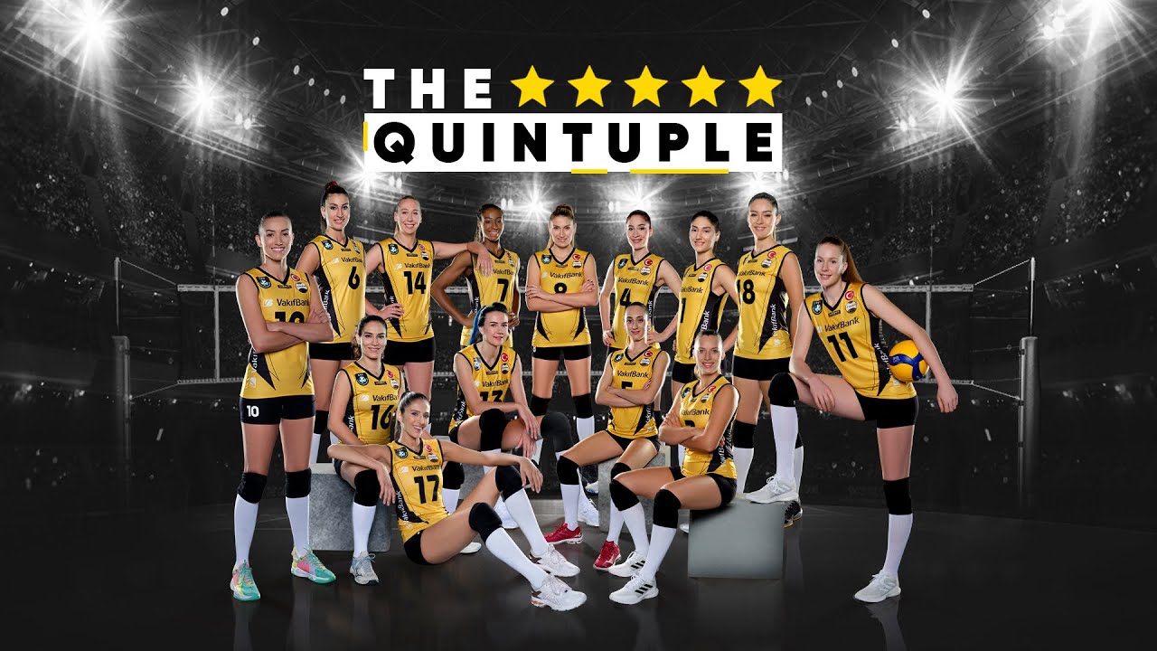 The Quintuple 🏆 VakıfBank'ın 5. Avrupa Zaferi