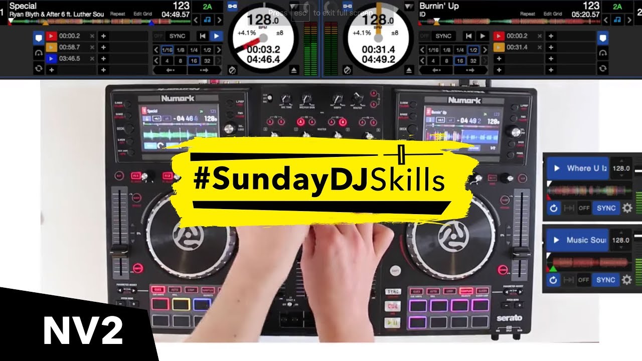 Numark NVII - House Performance Mix - #SundayDJSkills