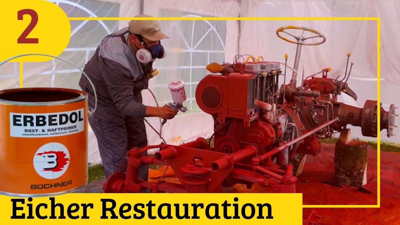 Traktor Restauration: Folge 2 Grundierung