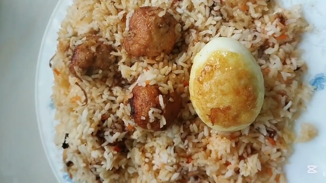 Chicken kofta biryani || 