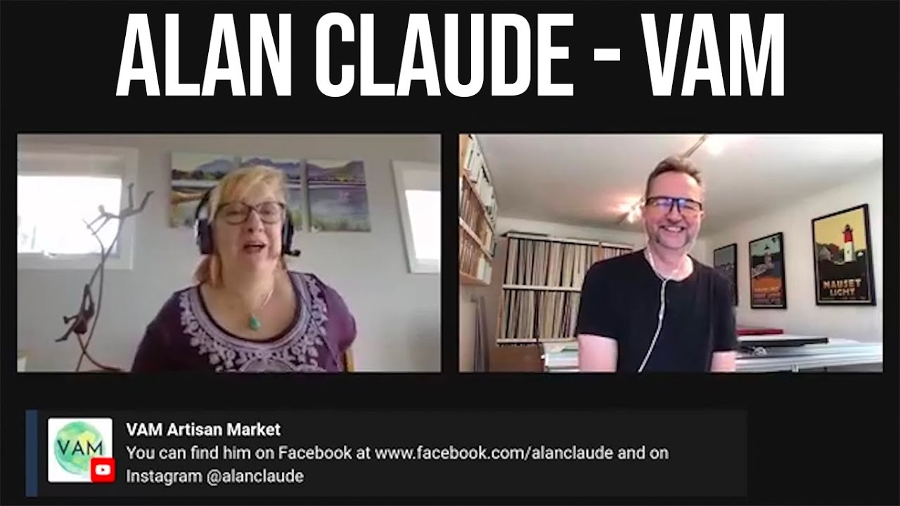 An Interview with VAM - Alan Claude Maine Graphic Artist