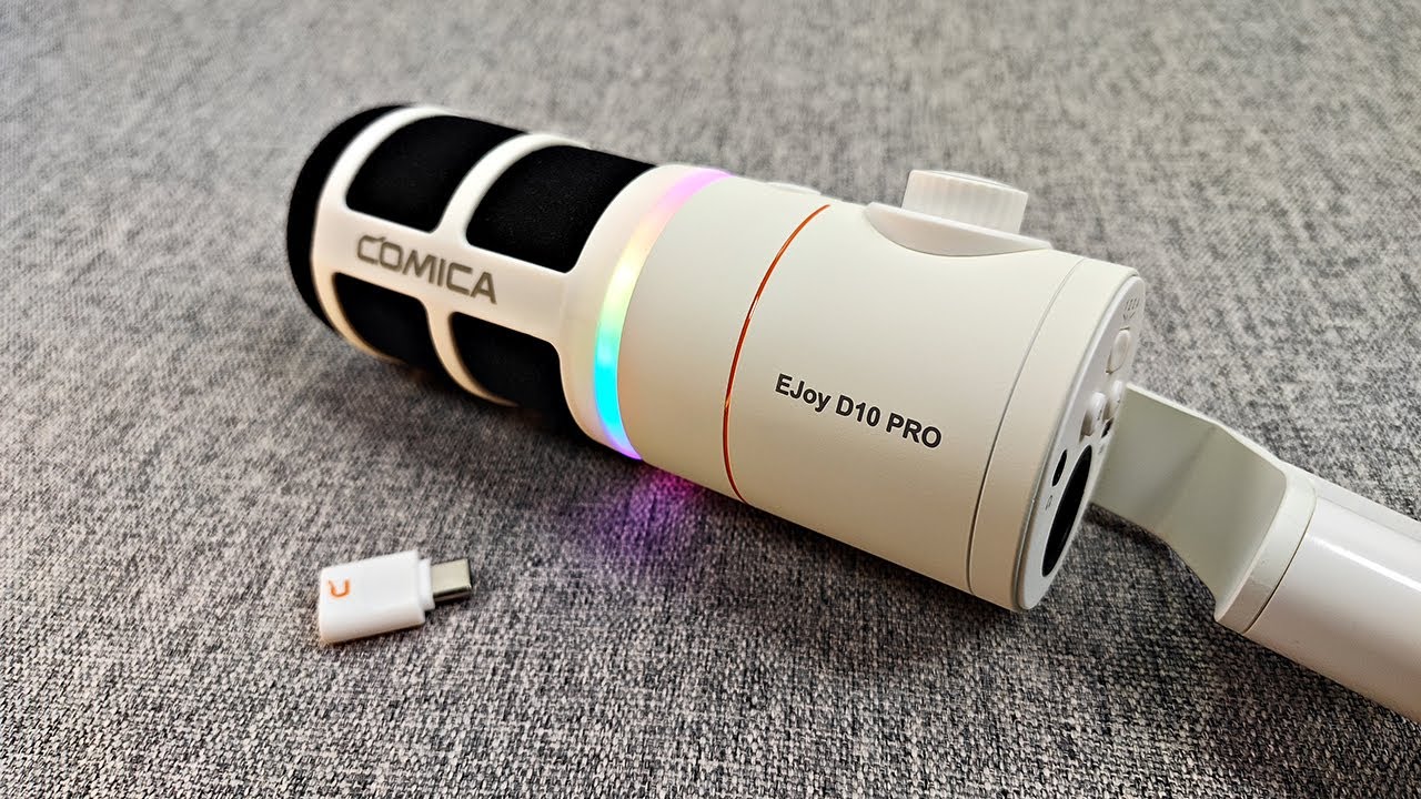Unboxing | Comica EJoy D10 Pro RGB Dynamic Wireless Microphone (ASMR)