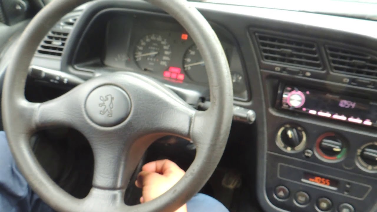 Botón start stop en Peugeot 306