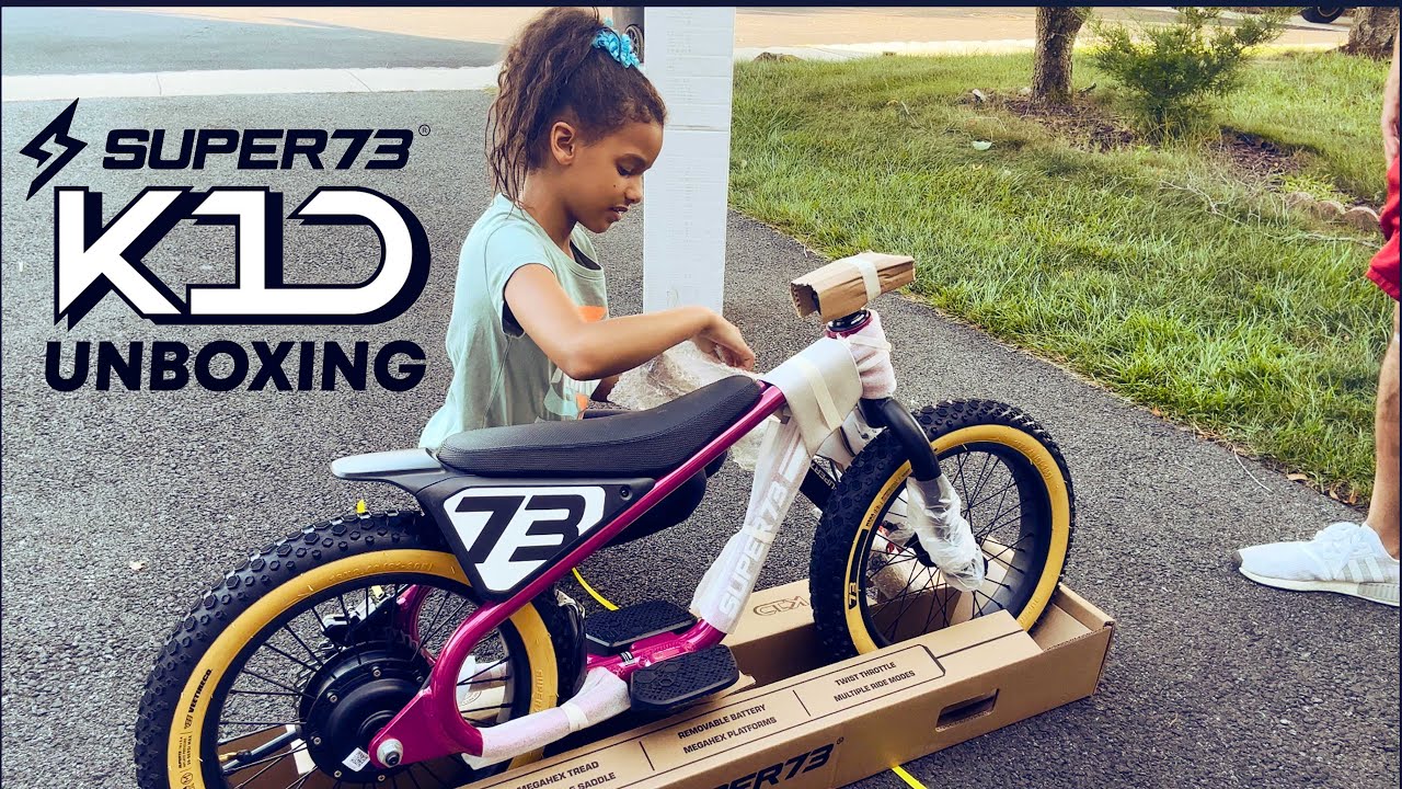 The First Unboxing of Super73 K1D E-Bike