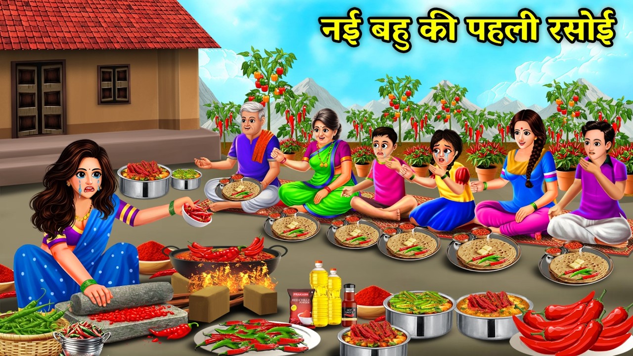 नई बहु की पहली रसोई सास रह गई हैरान | New Bahu First Rasoi Ceremony | Saas Bahu Story