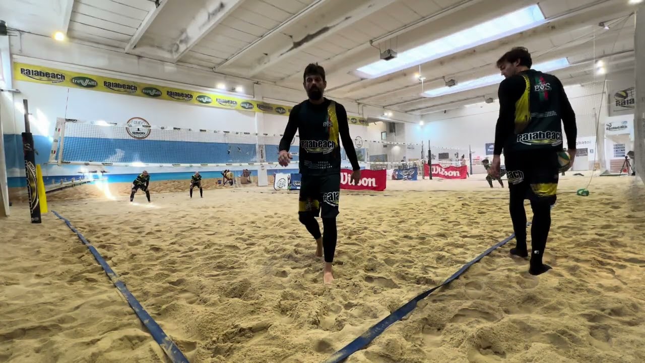 1ª Tappa Serie B Bola vs Palabeach Ancona Polzonetti - Sideri vs Ficosecco - Carletti 2 set 