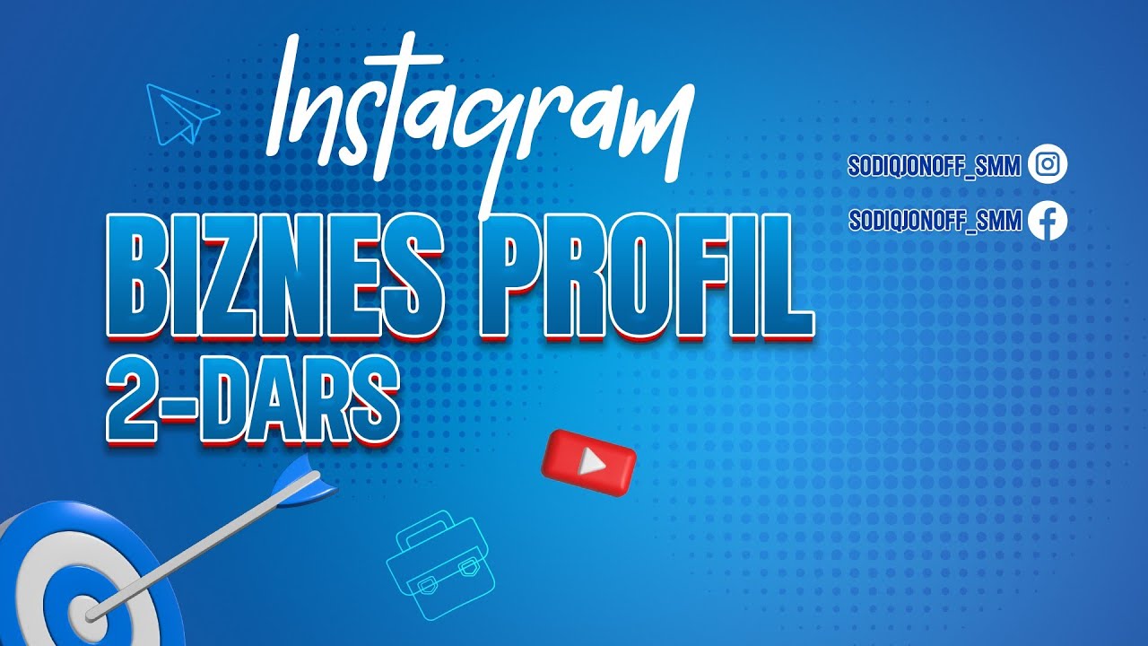 Instagram biznes profil qilish | Sodiqjonoff SMM / #smm #target #sodiqjonoff