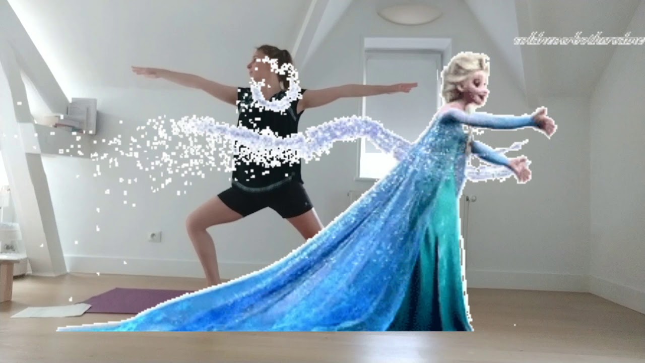 YK&F - Yoga enfants reine des neiges