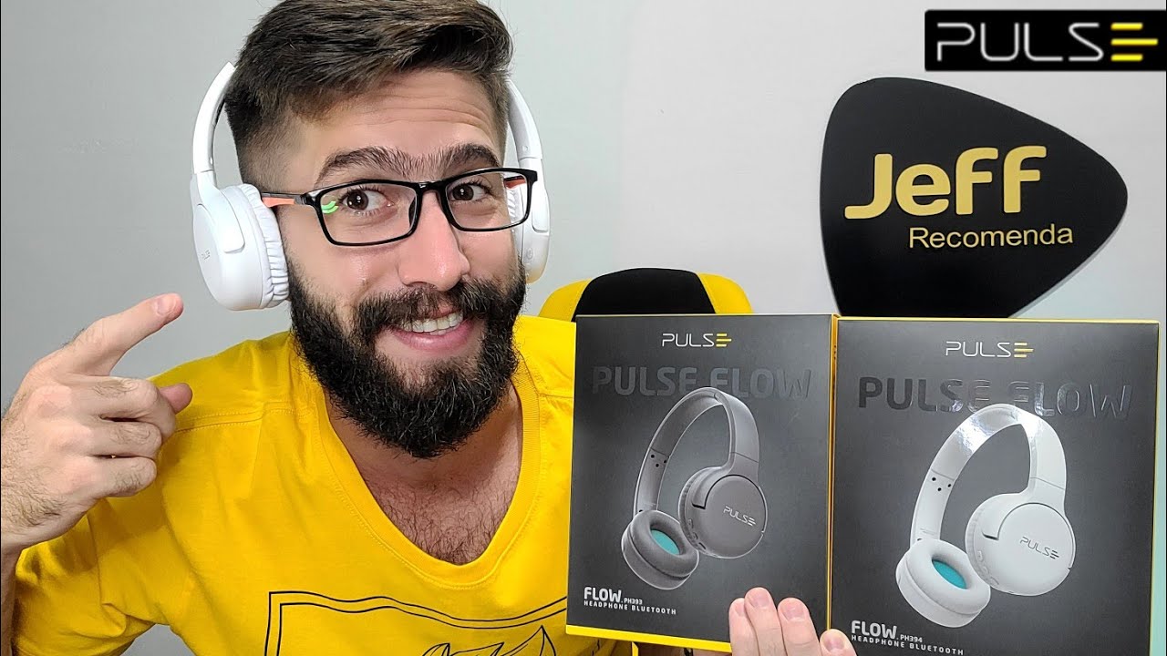 HEADPHONE PULSE FLOW PH394/PH393: Barato e com Bom equilíbrio de áudio! (Unboxing)