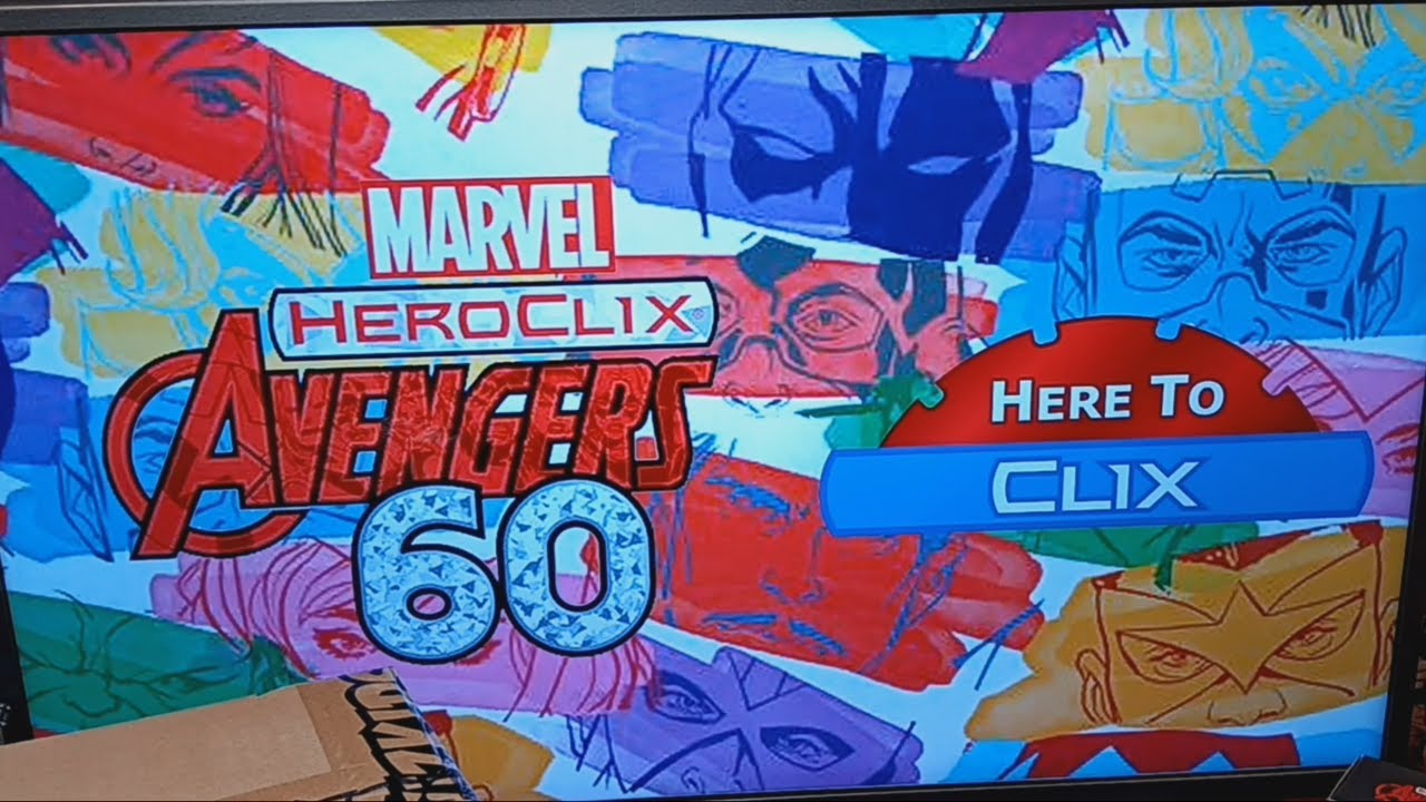 HeroClix Avengers 60th Case Unboxing