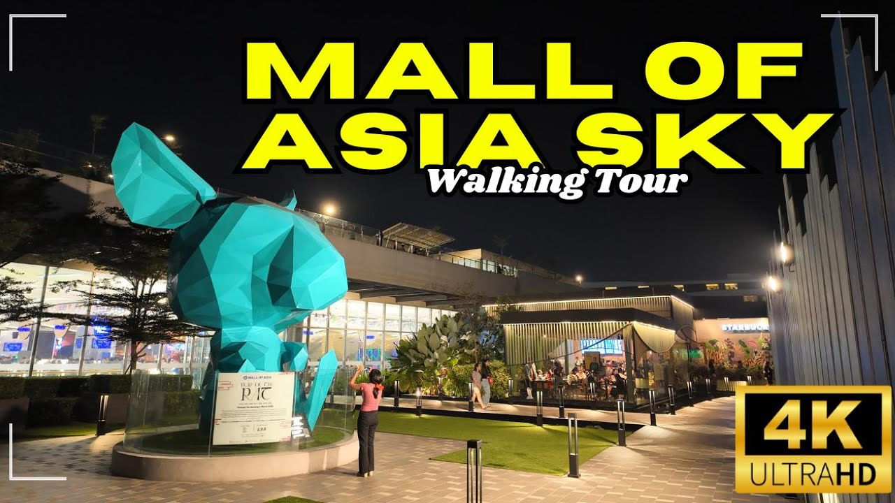 SM MOA SKYA GARDEN WALKING TOUR | A new era of world-class experiences