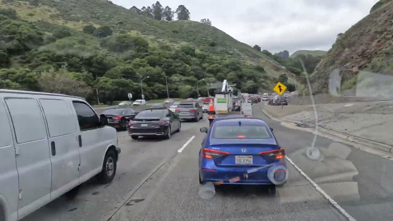 Sf to concord drive timelapse gopro hero 10