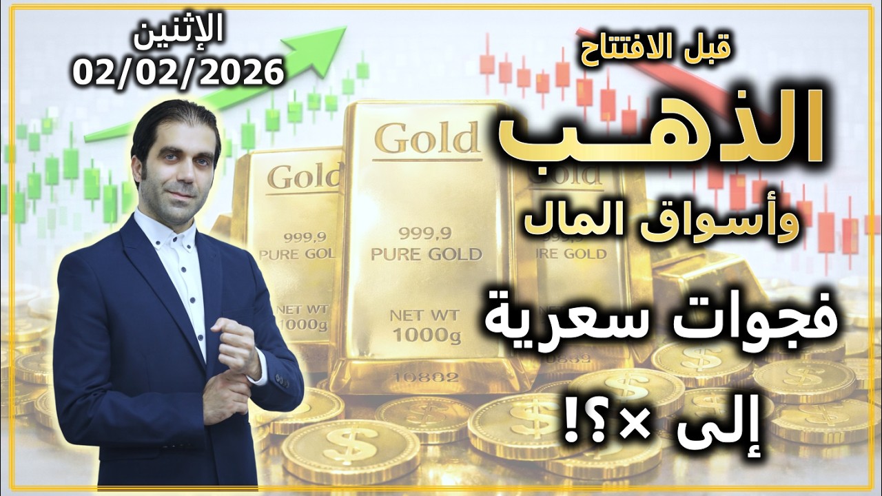 فجوات سعرية إلى ×؟! | قبل الافتتاح | الإثنين 02/02/2026