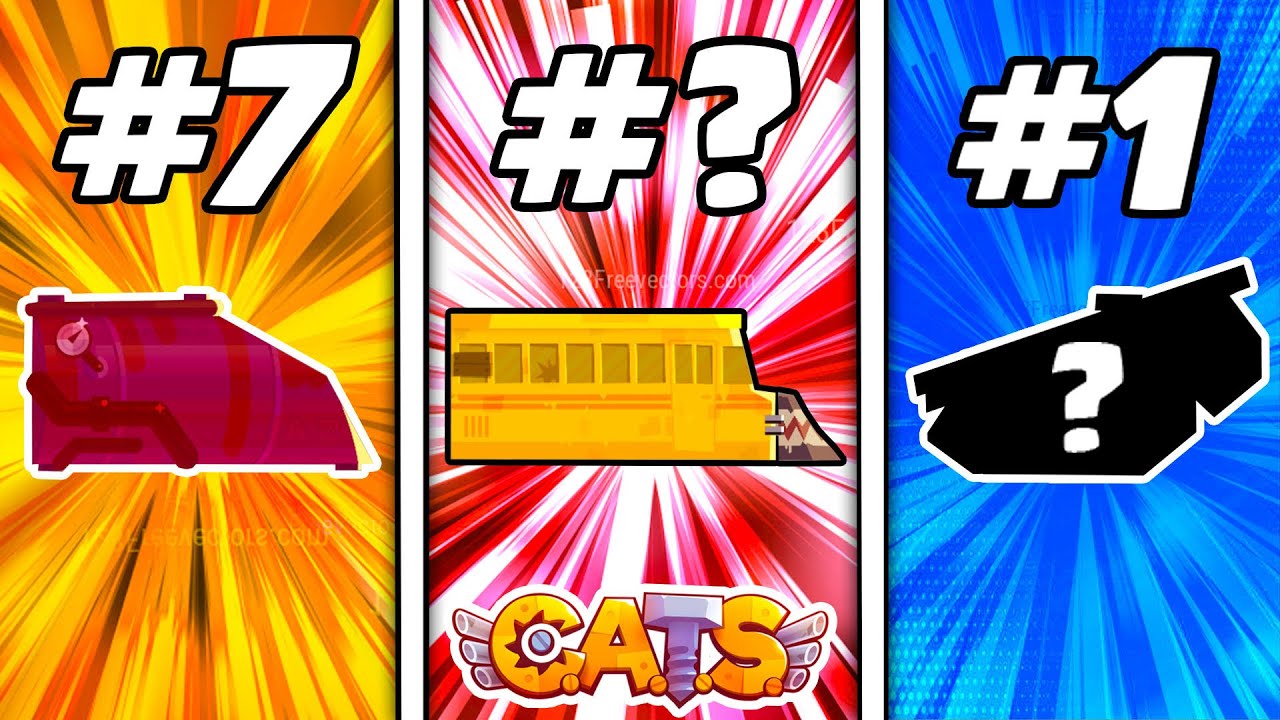 C.A.T.S TOP 10 ULTIMATE BODIES - Ranking From Worst to Best - Crash Arena Turbo Stars