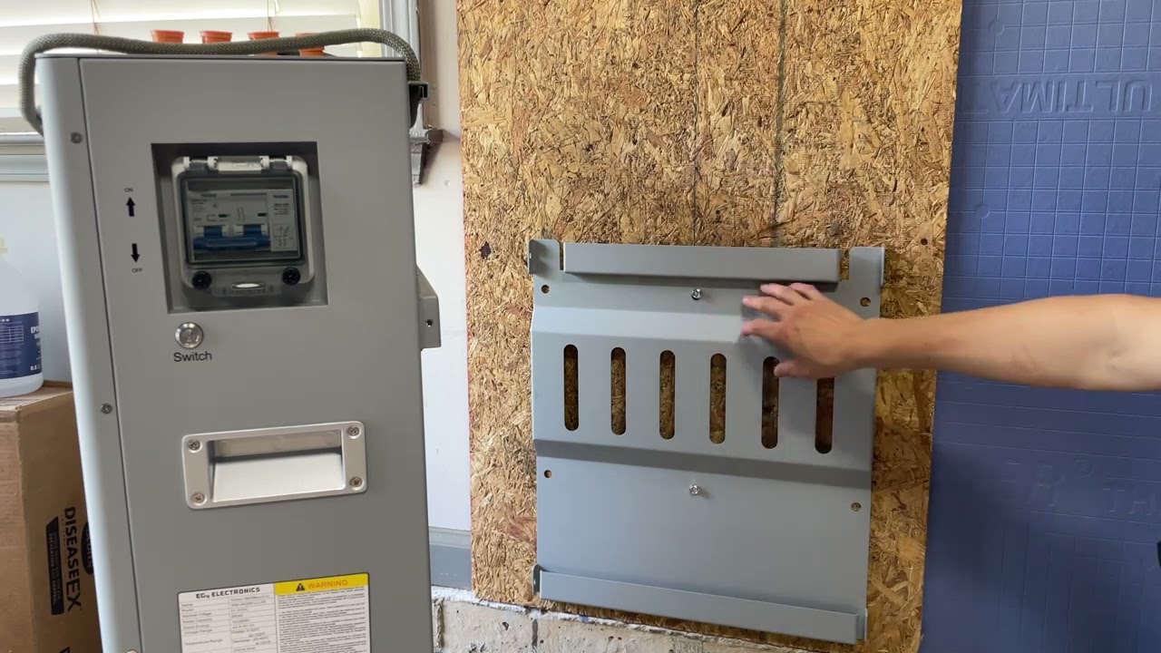How to easily install EG4 indoor wallmount battery by yourself | Easy way | DIY