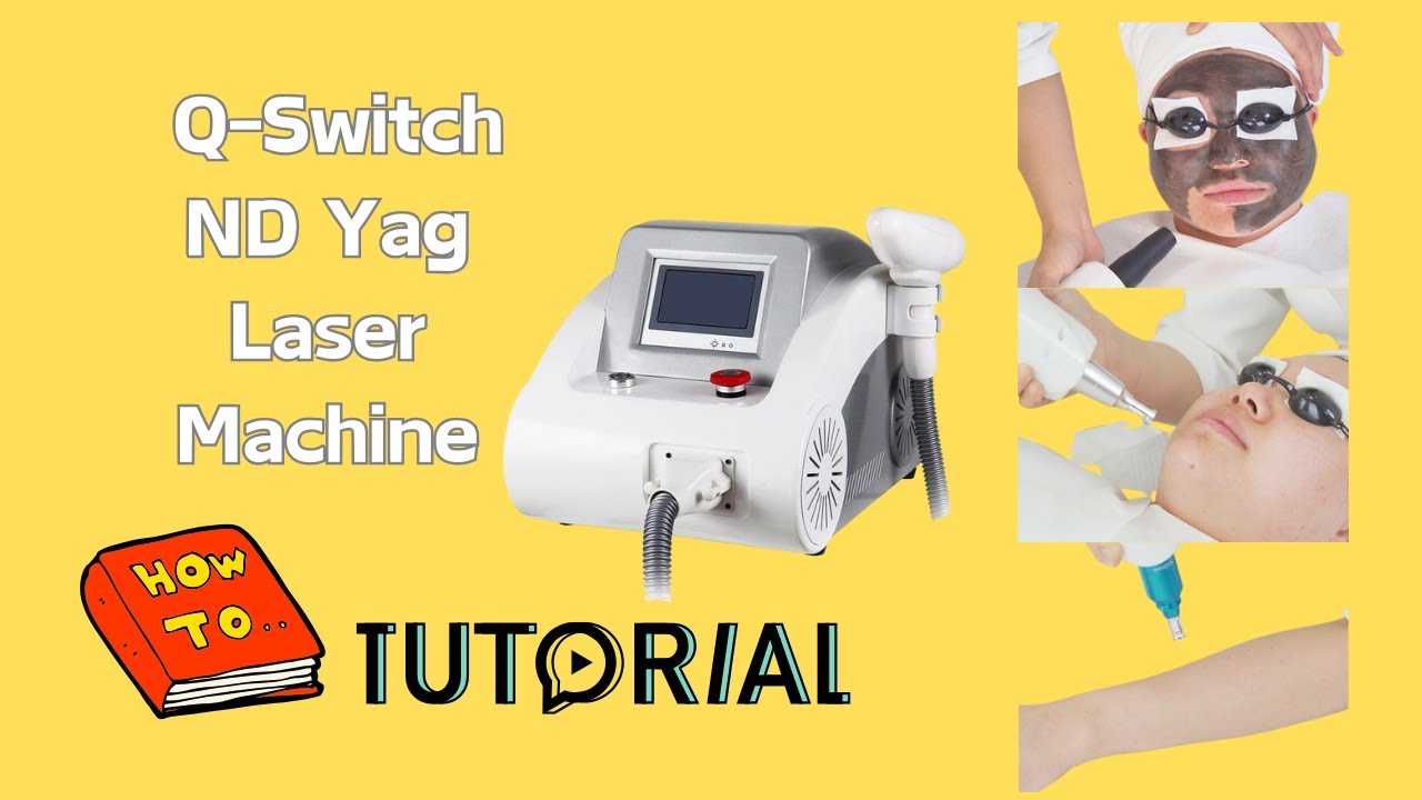 Как использовать лазерный аппарат Q-Switch ND-YAG для удаления веснушек и татуировок, омоложения ...