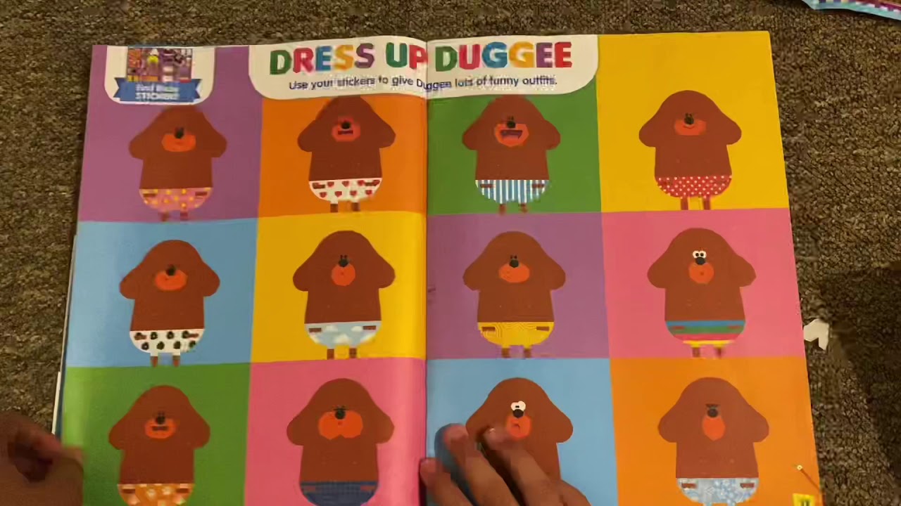 HEY DUGGEE STICKER MAGAZINE issue 33