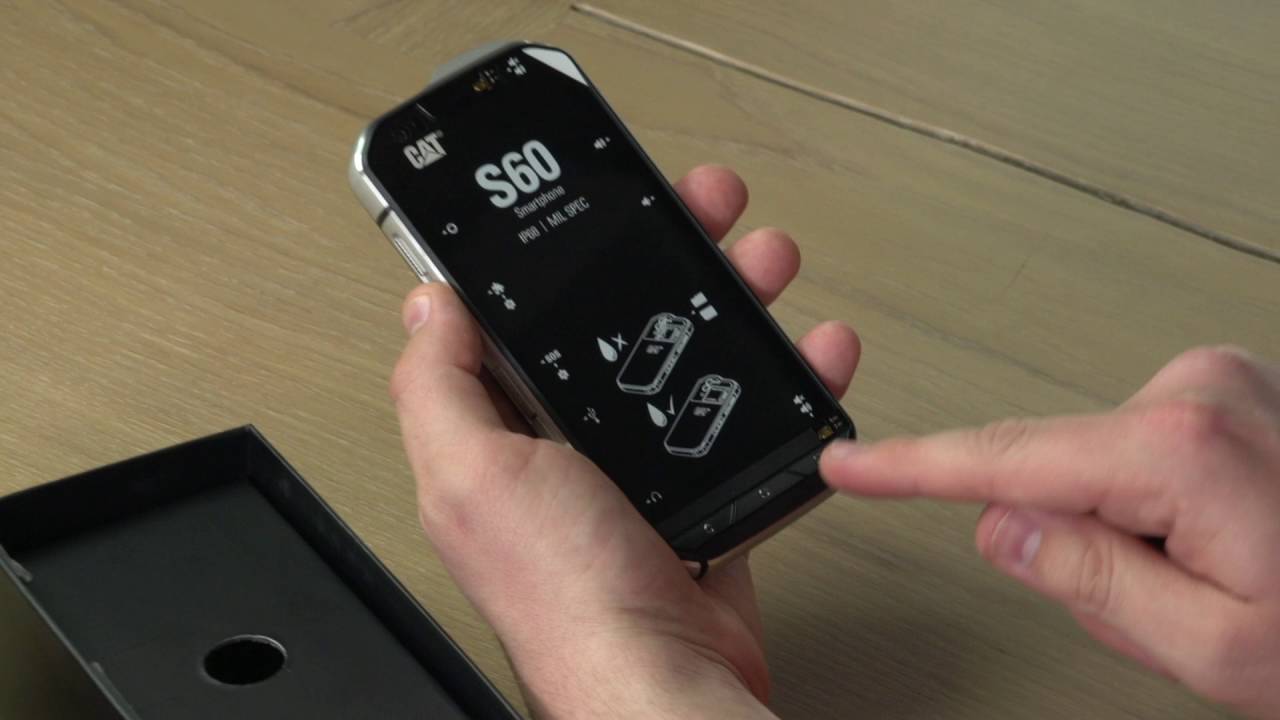 Cat® S60 How-to: Unboxing & Set-Up