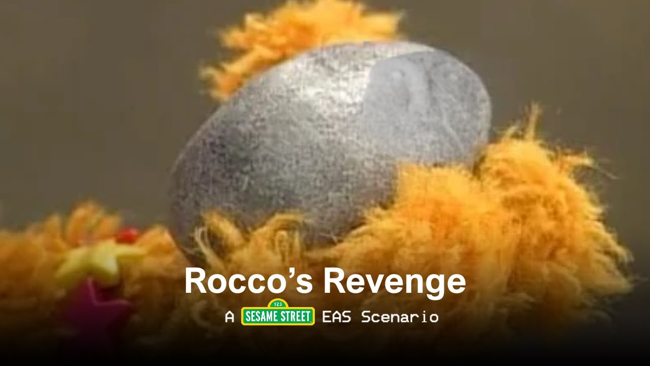 Rocco's Revenge - A Sesame Street EAS Scenario (JUMPSCARE WARNING)