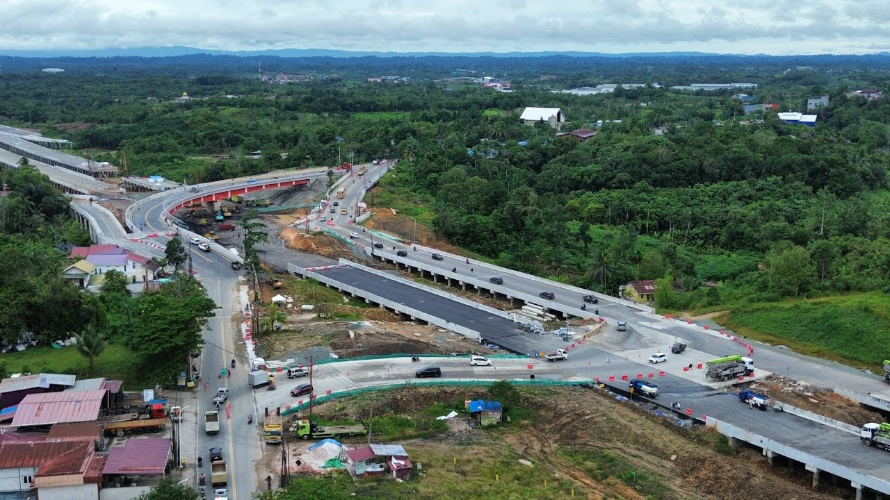 IKN TERKINI - TOL IKN KM 11 HEBAT NYA BANGSA INI MEMBANGUN NEGERI DEMI KEMAJUAN GENERASI MENDATANG 