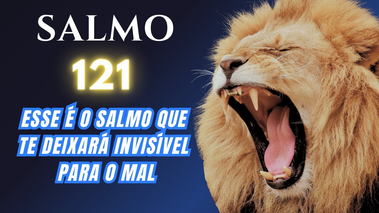 O Salmo 121 te deixa invis&iacute;vel para o mal. #biblia #prote&ccedil;&atilde;o #salmo121