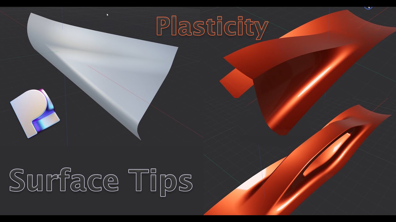Plasticity 3D Tutorial | Surface Tips | Surface Modeling  (Quicktip21)