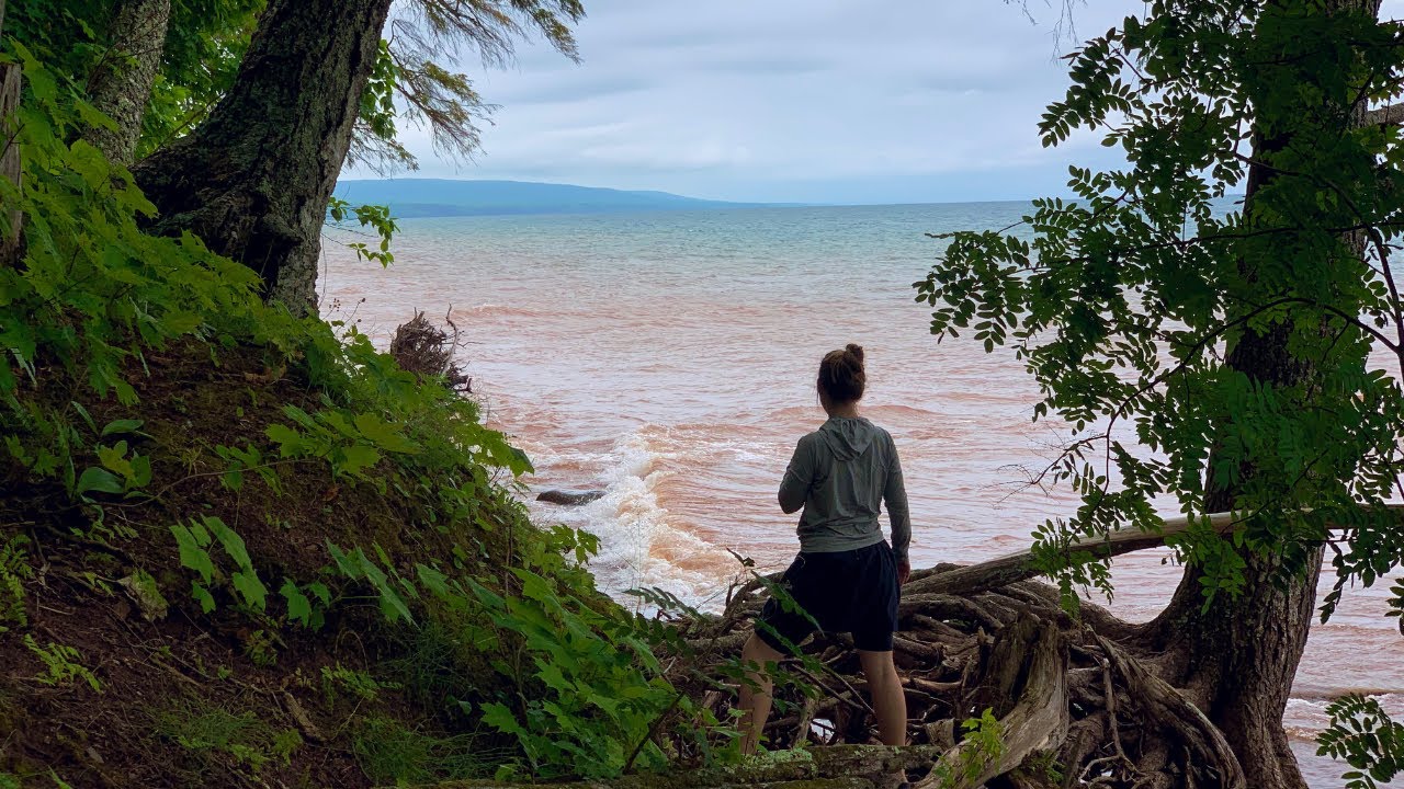 Exploring Michigan's Upper Peninsula In A Truck Camper // Baraga, Houghton, Porkies