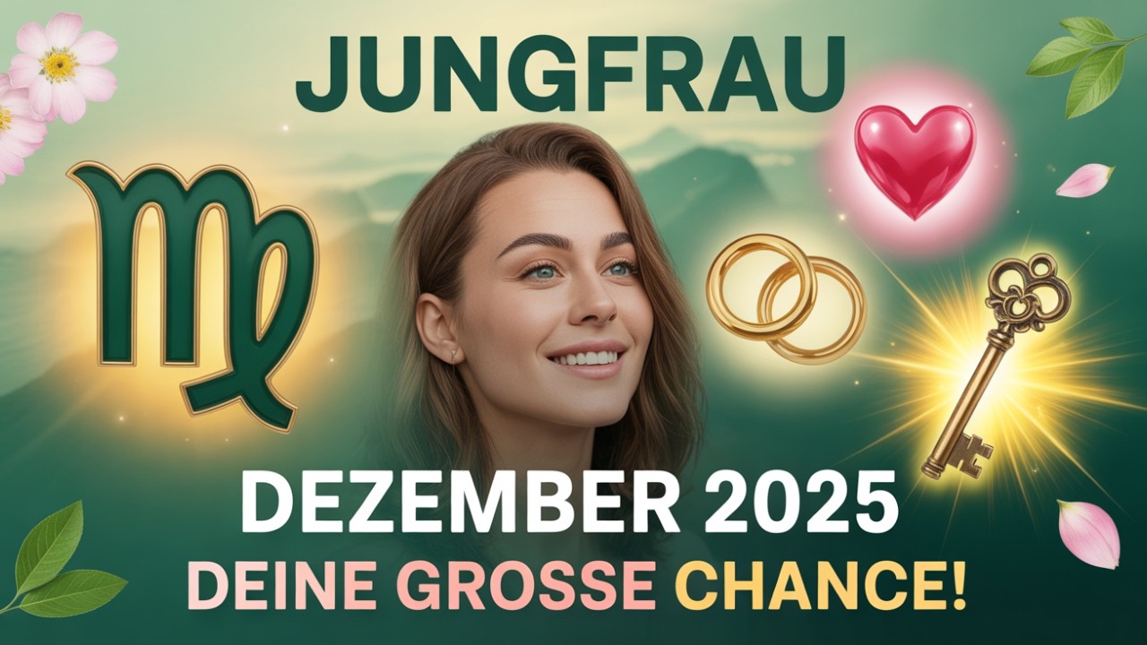 JUNGFRAU DEZEMBER 2025 ♍ Deine GROßE Liebe! | Monats-Orakel