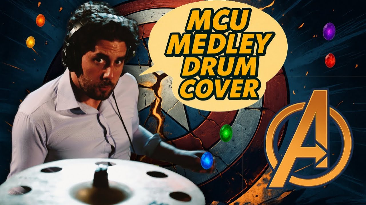 Avengers + MCU Themes on DRUMS 🔥 | Epic Marvel Medley (Multiple Composers)