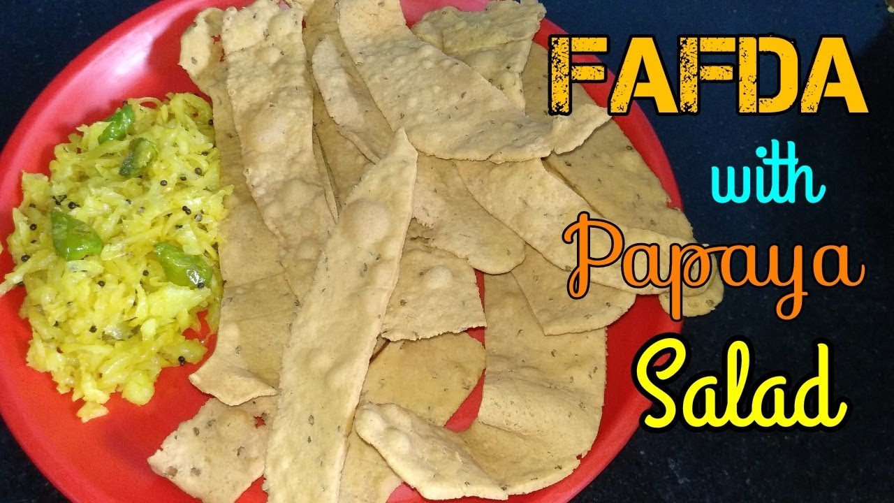 Fafda Recipe | How to make Fafda | Gujrati Dish