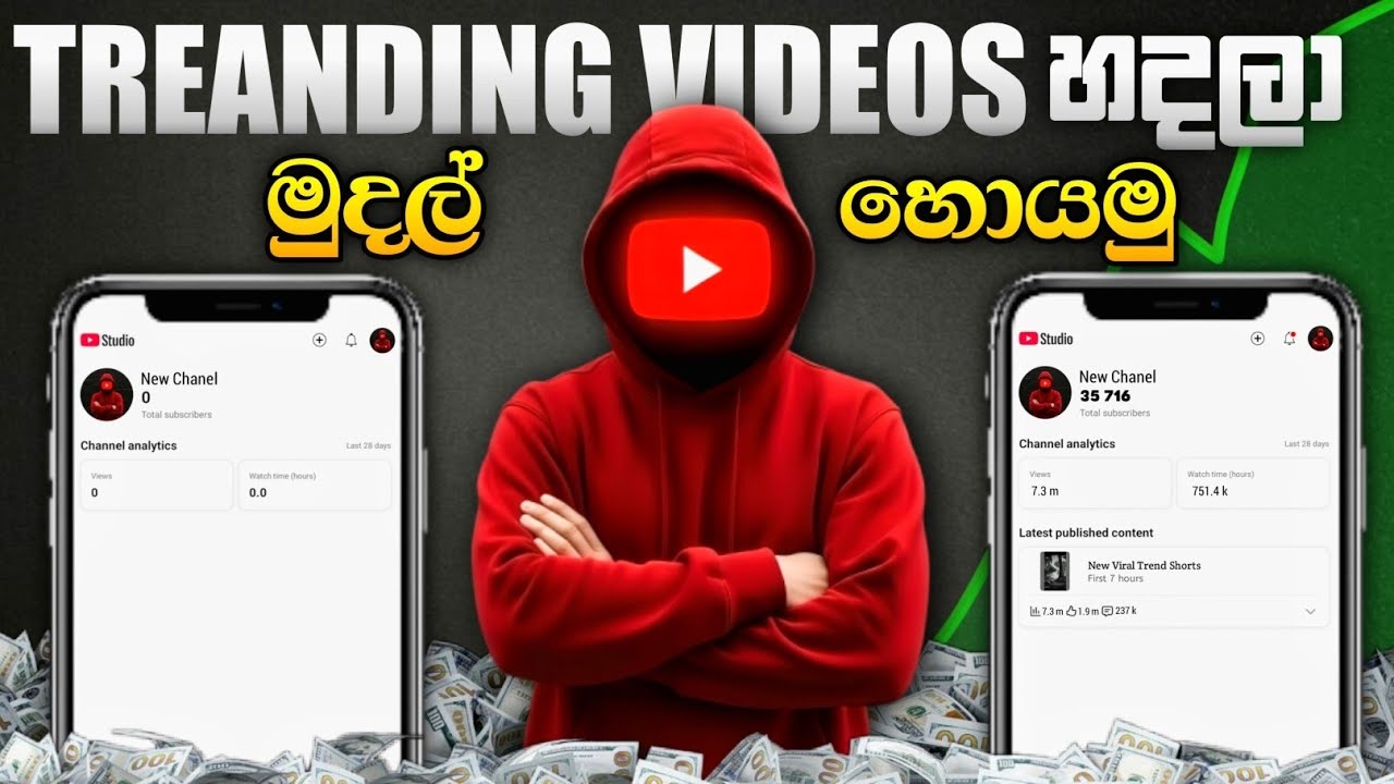 2026 Free Viral shorts හදලා සල්ලි හොයමු 😲💸 || Grow Chanel Using Free Ai Tools || GenZoid Ai