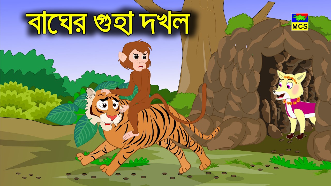 বাঘ খেকো শিয়াল | Bagh Kheko Siyal | Thakurmar Jhuli | Fox Story Bangla | Bengali Fairy Tales